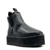 UGG Chelsea Platform Black Leather UGG Chelsea Platform Black Leather