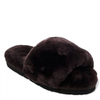UGG Fluff Slide Slippers Chocolate UGG Fluff Slide Slippers Chocolate