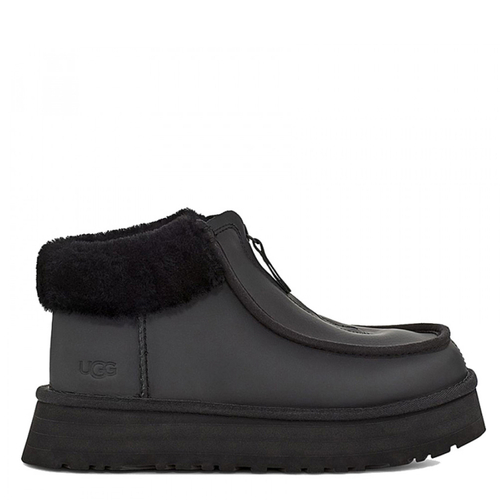 UGG Funkette Platform Leather Black
