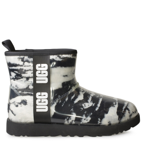 UGG Kids Clear Classic Mini II Marble Black