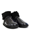 Clear Quilty Boots Black Clear Quilty Boots Black