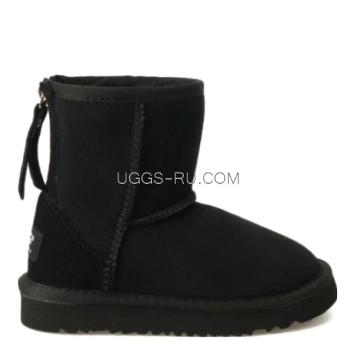 UGG KIDS Classic ZIP Black
