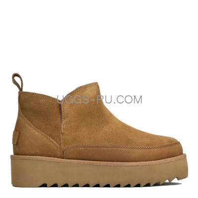 Alina Platform Chestnut