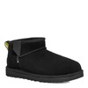 UGG Men's Classic Ultra Mini Zip Boot Black