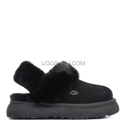 UGG Slippers Disquette Black