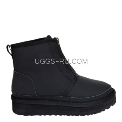 Neumel Platform Zip Ultra Matte Black