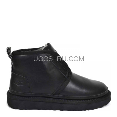 Men's Neumel Flex Leather Black