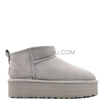 Ultra Mini Platform Grey Violet