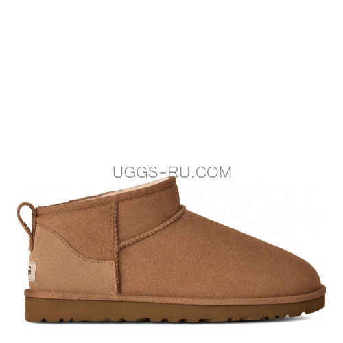 UGG Men's Classic Ultra Mini Chestnut