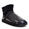 Clear Quilty Boots Black