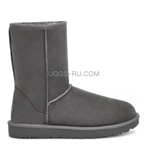 UGG Classic Short Grey