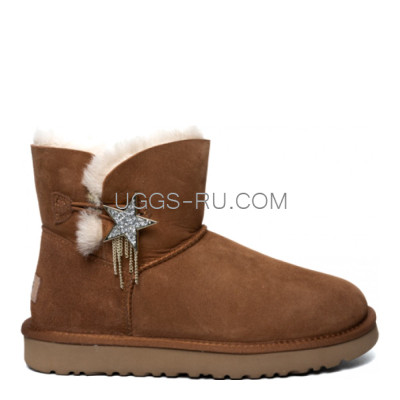 Bailey Button Star Mini Chestnut