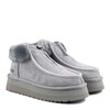 UGG Funkette Platform Boots Grey Violet