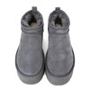 UGG Classic Ultra Mini Platform Grey UGG Classic Ultra Mini Platform Grey