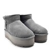 UGG Classic Ultra Mini Platform Grey UGG Classic Ultra Mini Platform Grey