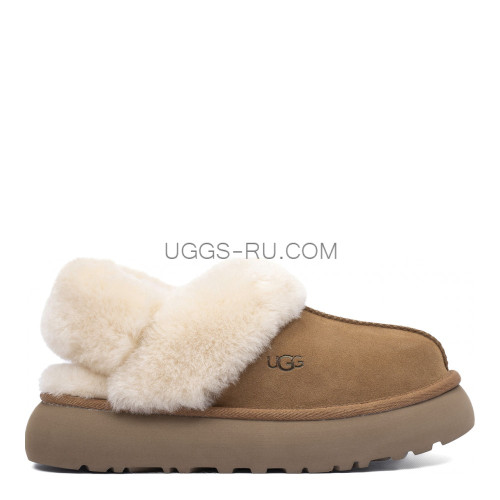 UGG Slippers Disquette Chestnut