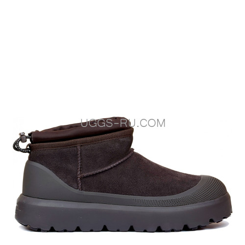 UGG Mens Ultra Mini Hybrid Chocolate