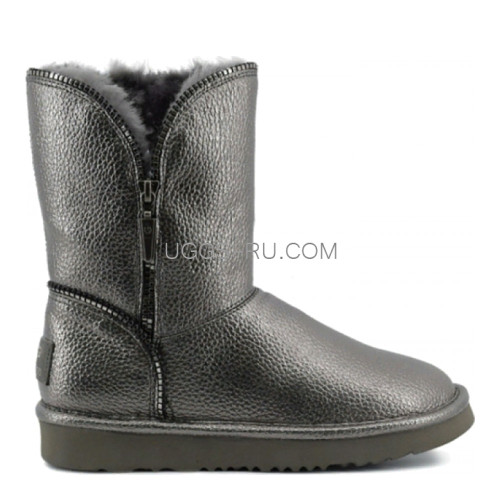 Jimmy Choo Granular Skin Grey