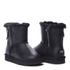UGG Men's Classic Mini Double Zip Metallic Black