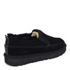 UGG Stitch Slip On Black Metal