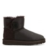UGG Bailey Button Mini Metallic Chocolate