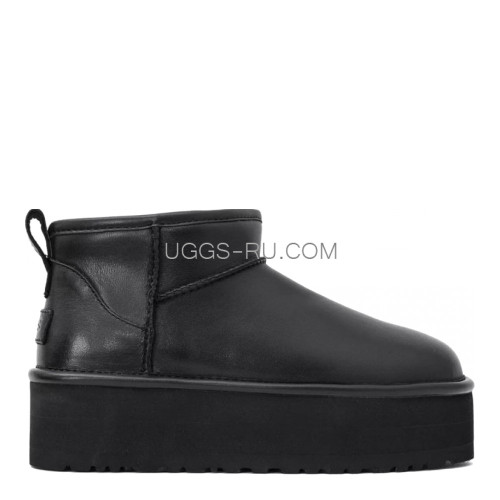 UGG Classic Mini Platform Leather