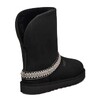 UGG Classic Short Crescent Black UGG Classic Short Crescent Black