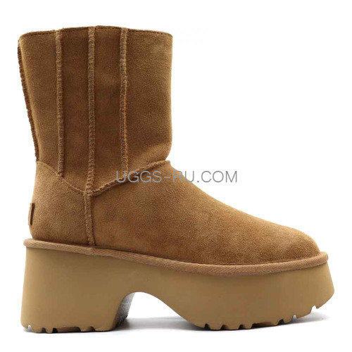 UGG Classic Twin Seam New Heights Chestnut