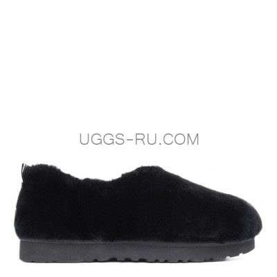 Hailey Fluff Slippers Black