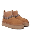 UGG Tazz Knit Platform Chestnut