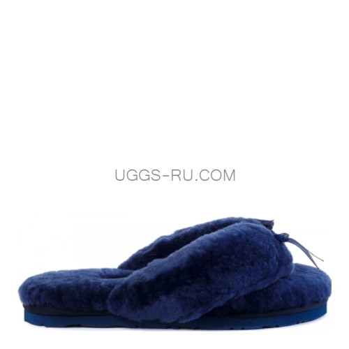 UGG Fluf Fflip Flop Navy Blu