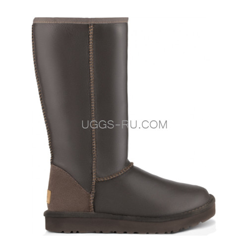 UGG Classic Tall Metallic Chocolate