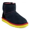 UGG Classic Mini Black-Yellow UGG Classic Mini Black-Yellow