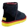 UGG Classic Mini Black-Yellow UGG Classic Mini Black-Yellow