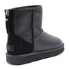 UGG Classic Mini Zip Metallic Black