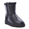 UGG Classic Mini Zip Metallic Black