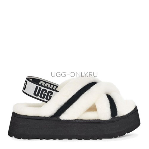Disco Color Slide White