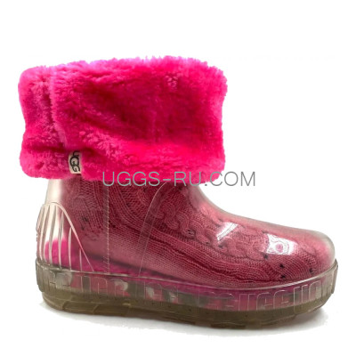 Drizlita Clear Boot Rok Rose