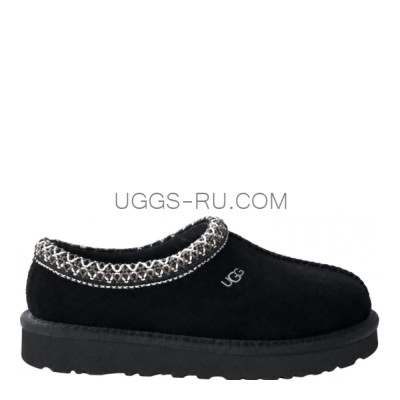 Kids Tasman Slippers Black