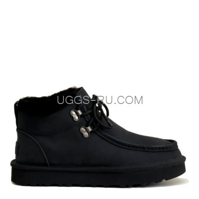 Mens Ambush Woven Boot Black
