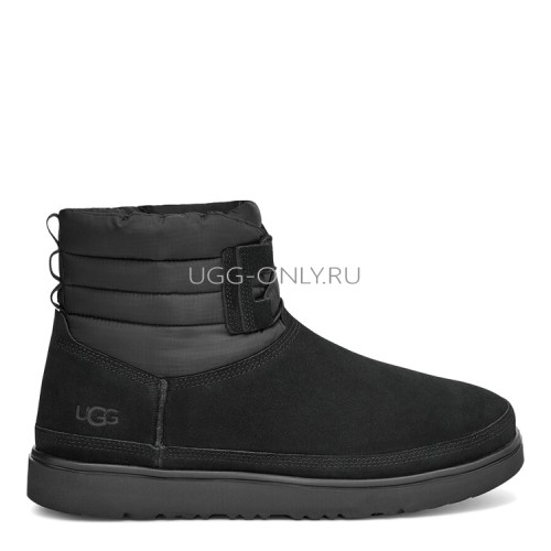 Mens Classic Mini Lace-Up Weather Black