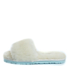 UGG Fluff Slide Slippers White