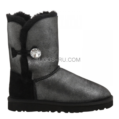 UGG Bailey Button I Do Black