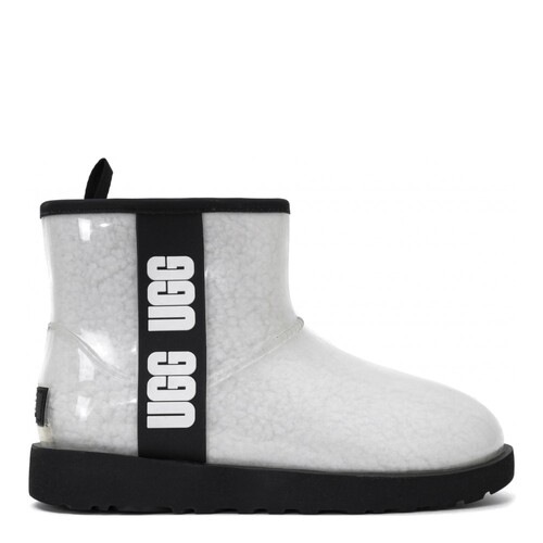 UGG Classic Clear Mini White Black