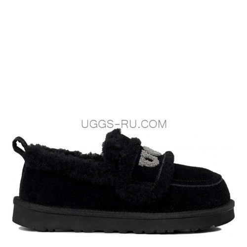 UGG Classic Fat Ding Slip On Black
