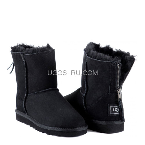 UGG Classic Mini Zip II Black