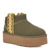 UGG Classic Ultra Mini Braid Platform Burnt Olive UGG Classic Ultra Mini Braid Platform Burnt Olive