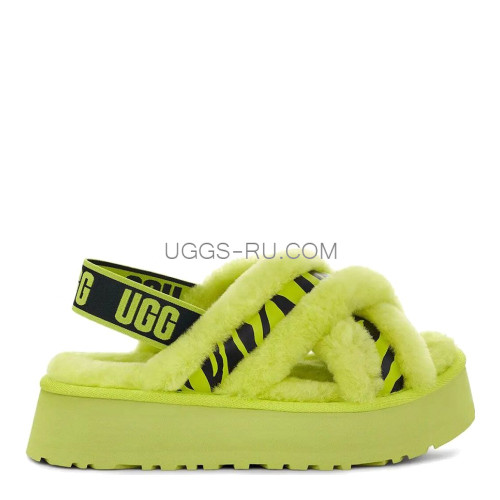 Disco Cross Slide Animalia Key Lime