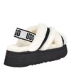 UGG Disco Cross Slide White UGG Disco Cross Slide White