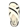 UGG Disco Cross Slide White UGG Disco Cross Slide White